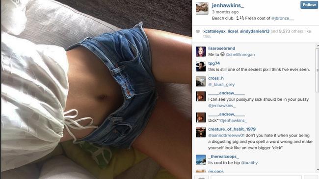 Denim cutoffs: Is J-Hawk a never-nude?