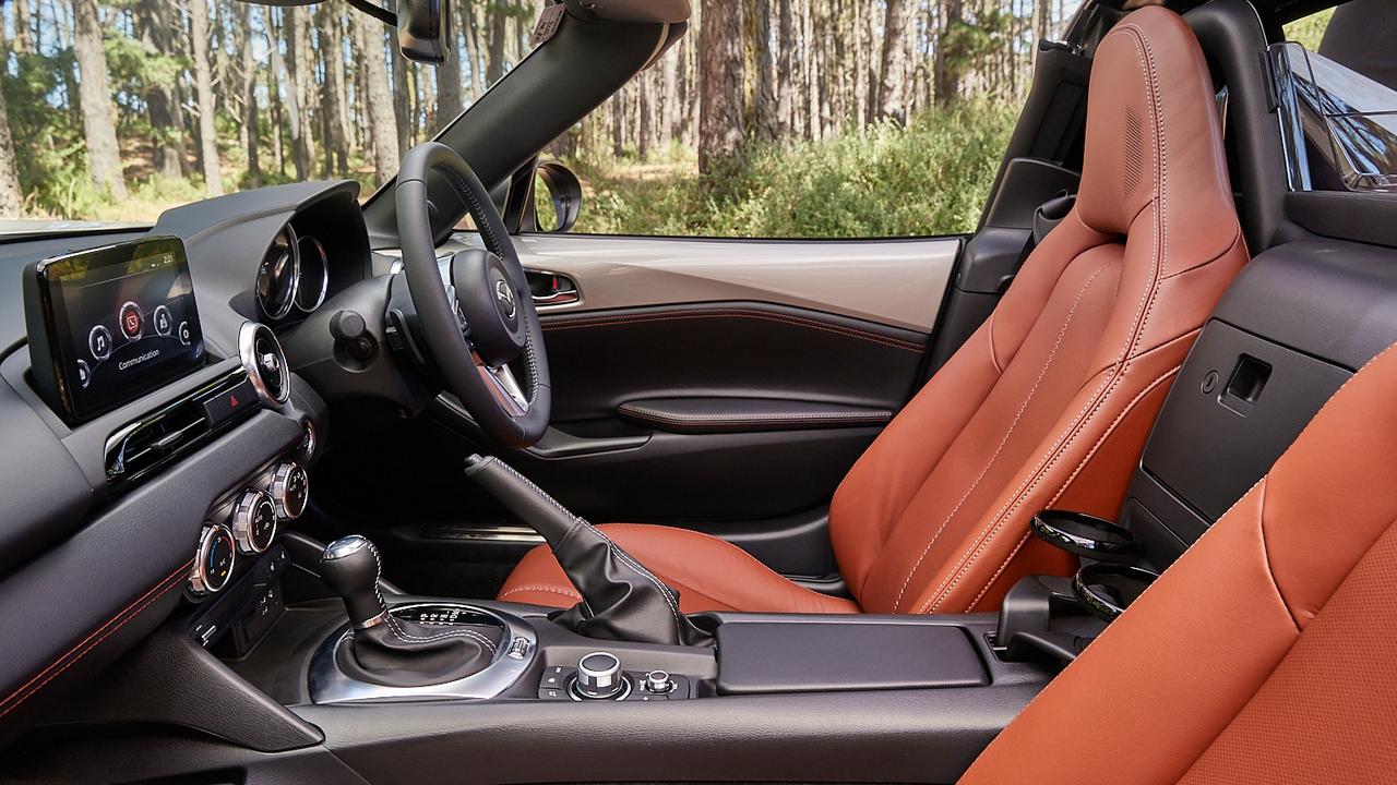 New colours inside and out represent changes to the MX-5.