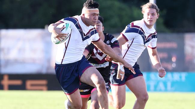 Ipswich SHS’s Kulikefu Finefeuiaki came in at No.25. Picture: Liam Kidston.