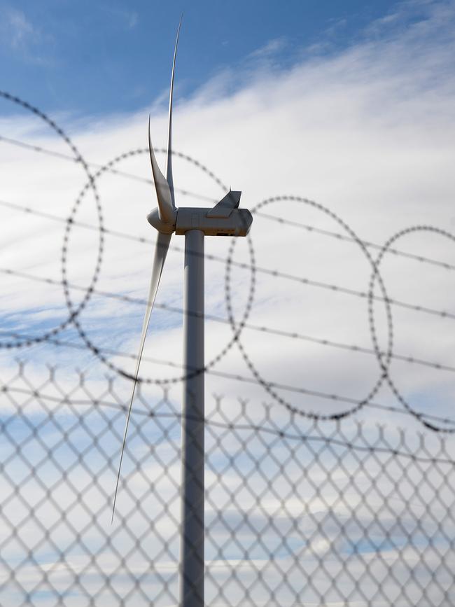 Government energy policies do not account for wind drought or wild storms. Picture: Getty Images