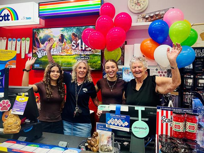 A family of six from Coolalinga purchased their $250,000 lotto ticket from Unique Gifts and News, Coolalinga Central, Northern Territory,