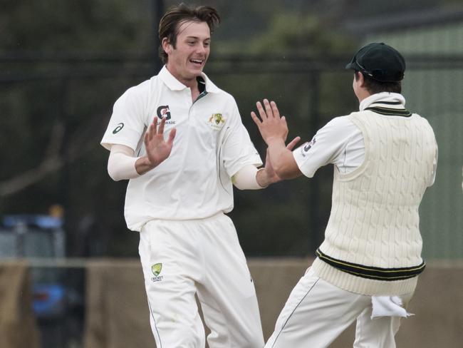 Zak Evans was one of Australia’s leading performers in an under-19 series against Sri Lanka in 2017. Picture: Cricket Australia