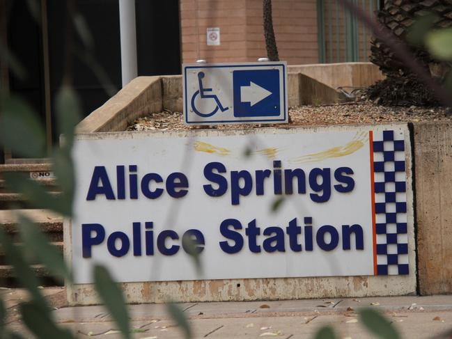 Alice Springs police station. Picture: Gera Kazakov generic NTPFES police