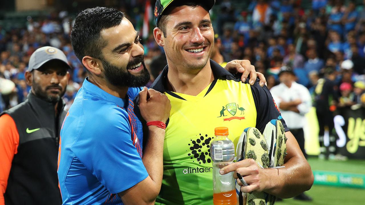 Australia V India Virat Kohli And Marcus Stoinis Rivals Who Share An Unlikely Friendship