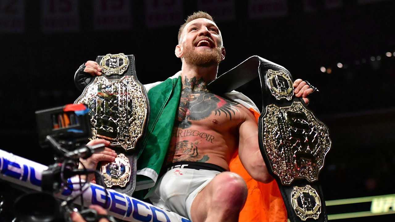 Mcgregor 2025 2 belts