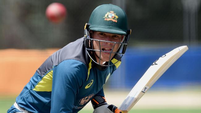 Marcus Harris is hoping he will be joining David Warner in opening the batting in the Ashes series. Picture: AFP 