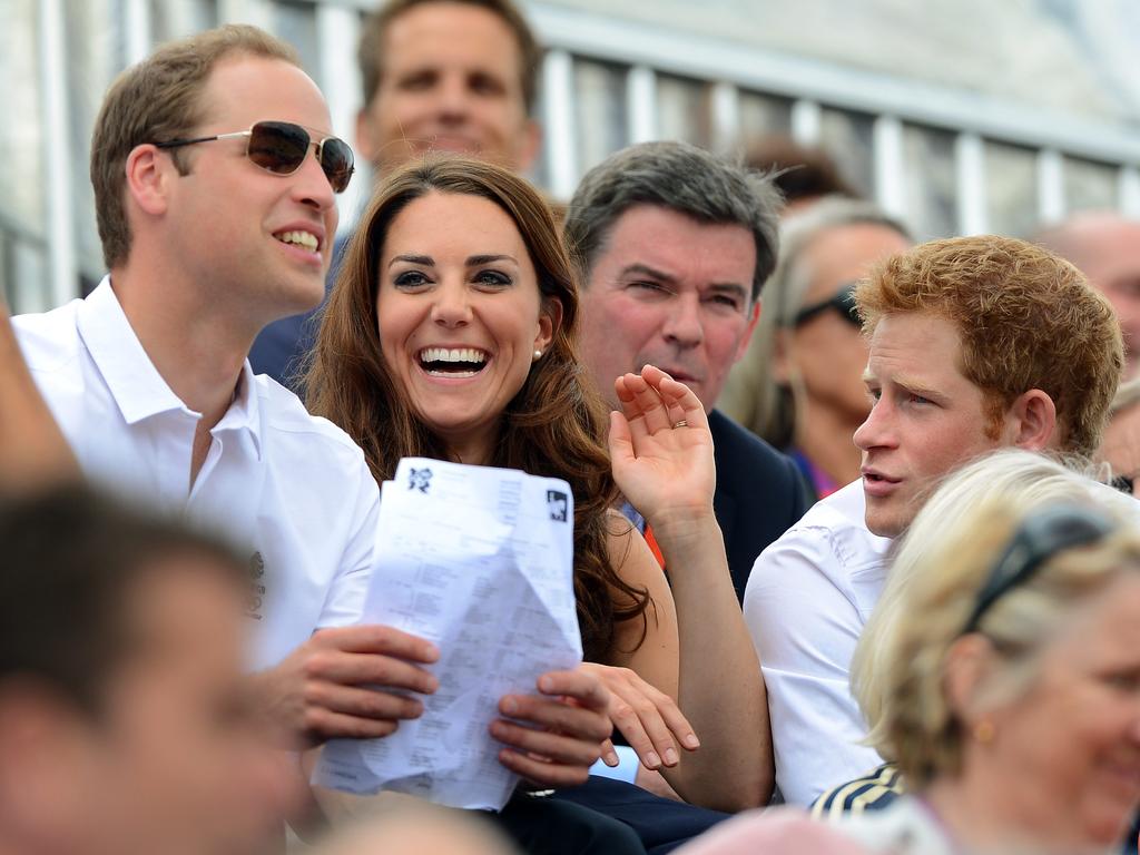 The trio were constantly laughing together at the London Olympics.