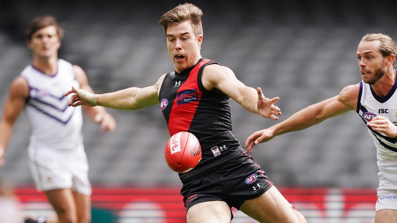 Zach Merrett is out on contract at the end of 2021. Picture: AAP