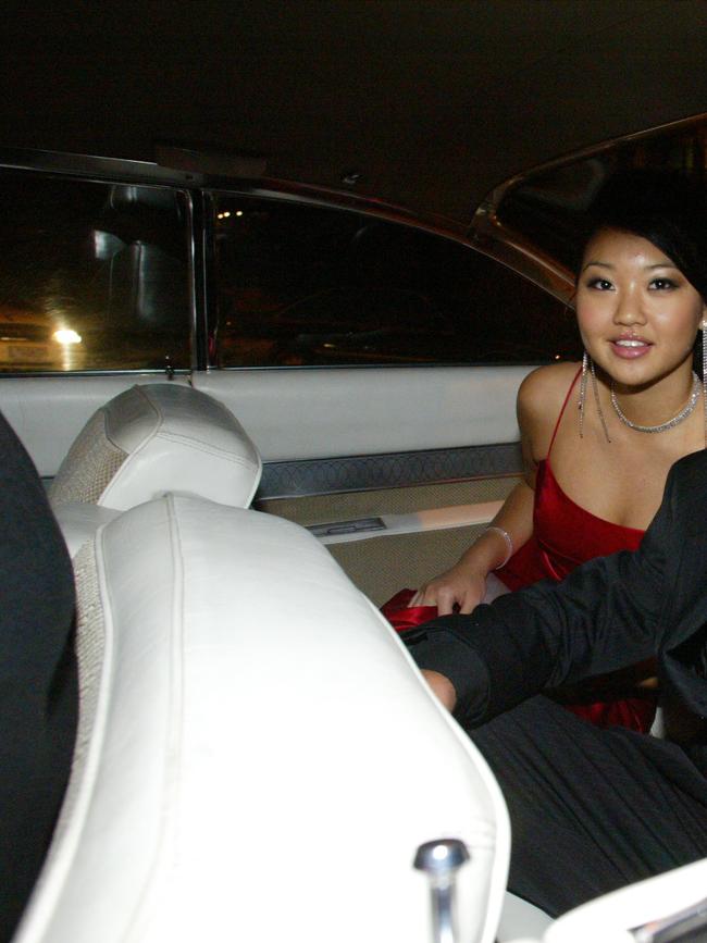JULY 31, 2004: Emmanuel College Formal at the Gold Coast International. Monica Sunwoo and Michael Furneaux. PicAlex/Carter - education socials