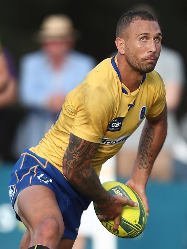 Quade Cooper called the shots for Brisbane City in the NRC. Picture: Getty Images
