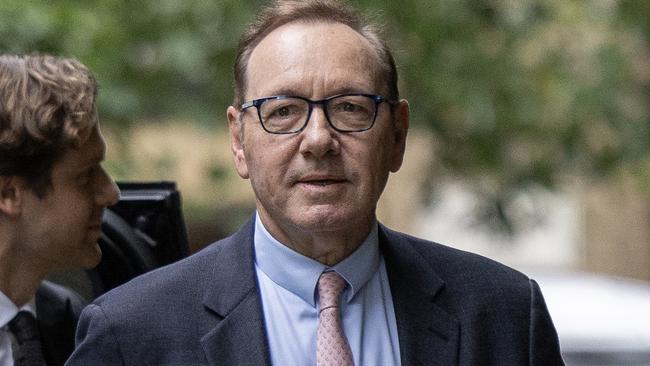 Actor Kevin Spacey arrives at Southwark Crown Court. Picture: Dan Kitwood/Getty Images