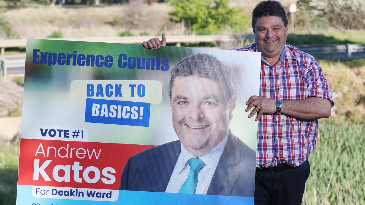 Former state Liberal MP Andrew Katos has been elected to Geelong council after campaigning on a “back to basics” platform. He wasn’t the only one. Picture: Alan Barber.