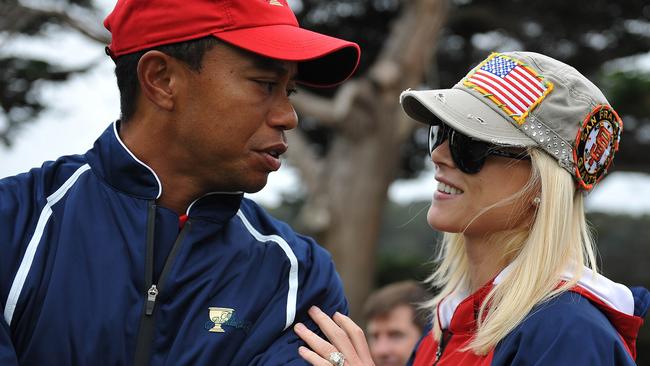 Tiger Woods and Elin Nordegren in 2009.