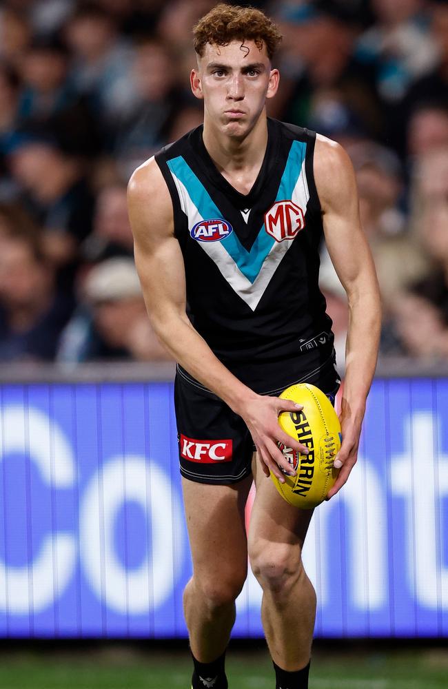 Logan Evans came a long way in 2024. Picture: Getty Images