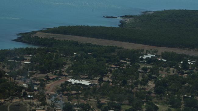 Overview of the Galiwin'ku community on Elcho Island, Northern Territory. Picture: Sam Mooy