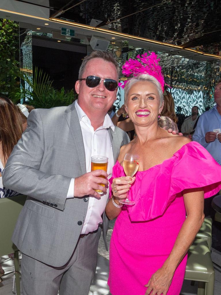 Melbourne Cup at the Emporium Hotel, South Bank. Photo: Stephen Archer