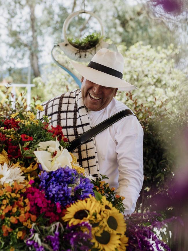 A flower porter.