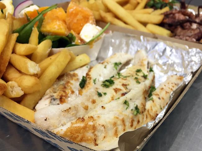 The grilled fish special. Picture: Jenifer Jagielski