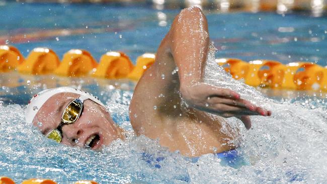 Teenager Ariarne Titmus won the 400m freestyle in Chartres yesterday in a time of 4min 5.21sec.