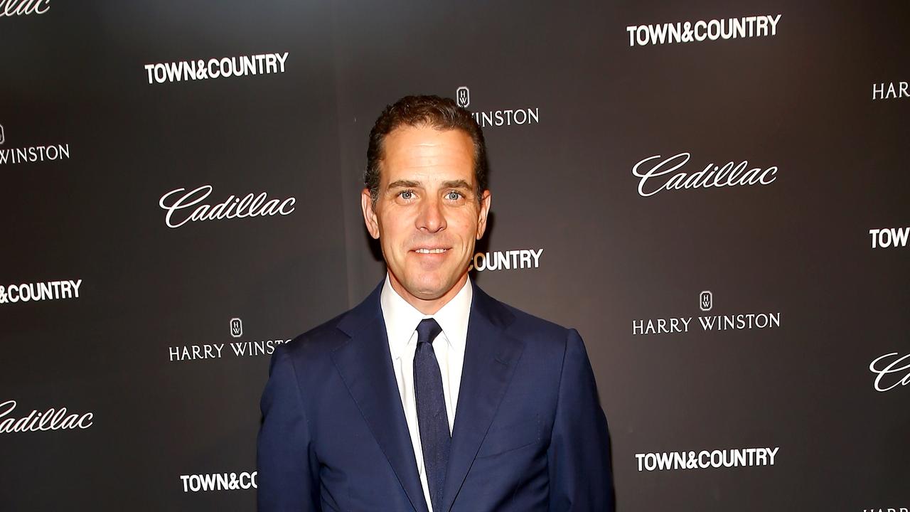 Hunter Biden is Mr Biden’s youngest son. Picture: Astrid Stawiarz/Getty Images