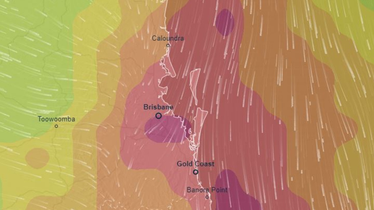 Brisbane Weather: Bureau Issues Storm Warning For Moreton Bay Region ...