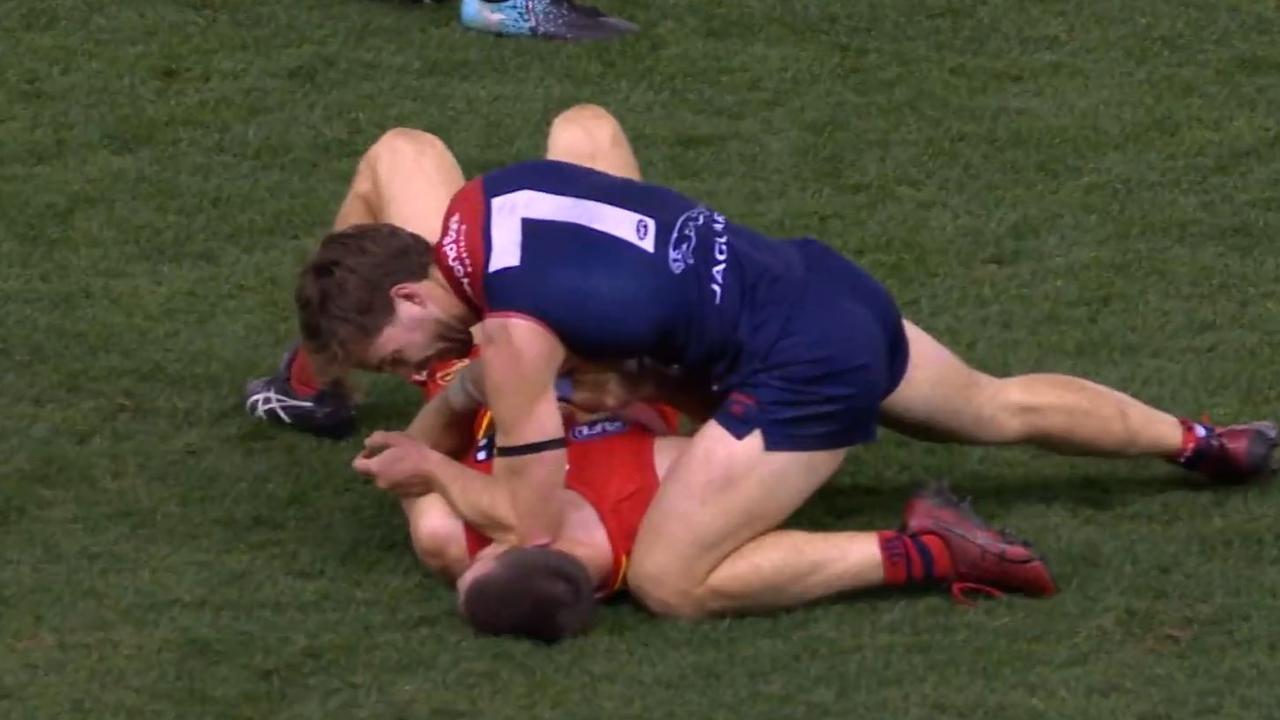 Jack Viney is under fire for this incident.