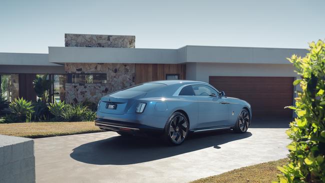 The 2024 Rolls-Royce Spectre starts from about $770,000, but the model featured with all options is $1,050,000 plus on-roads.