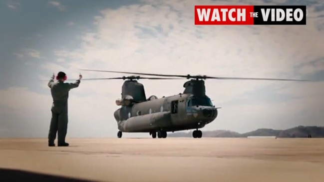 Chinooks take to Townsville skies