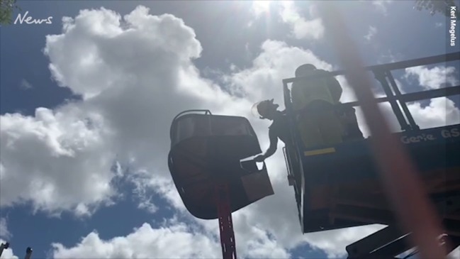 Eight people trapped on a ride at Freds Pass Rural Show