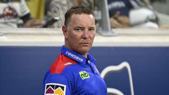 Newcastle coach Adam O'Brien. Photo by Ian Hitchcock/Getty Images