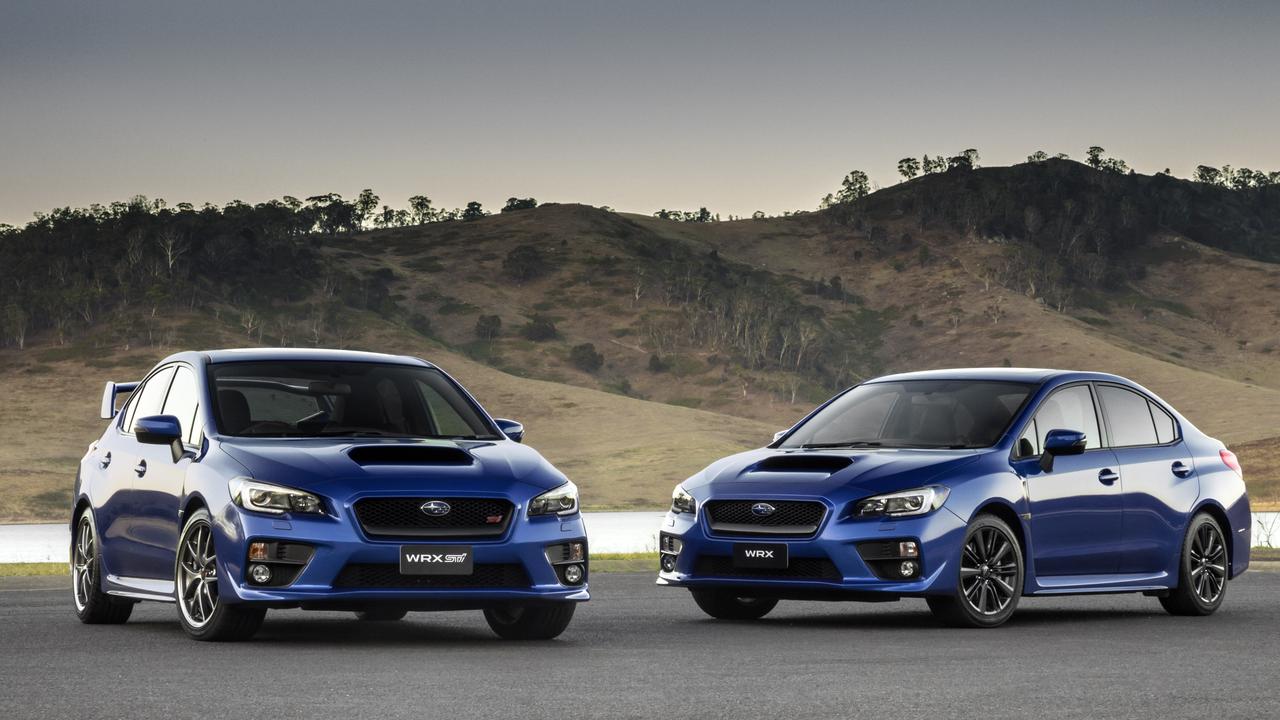 It’s important to know whether you’re looking at a WRX (right) or STI (left).