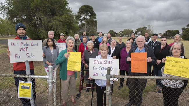 Keeping the former Broadmeadows Primary School site for open space has a groundswell of community support. Picture: Ellen Smith