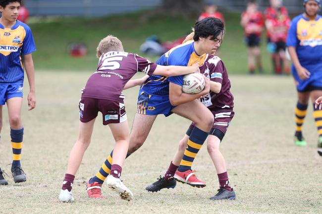 A Rugby League Gold Coast junior gala day at Burleigh Bears Junior Rugby League Club. Under 14s. Coomera vs Burleigh. 5 September 2021 Miami Picture by Richard Gosling