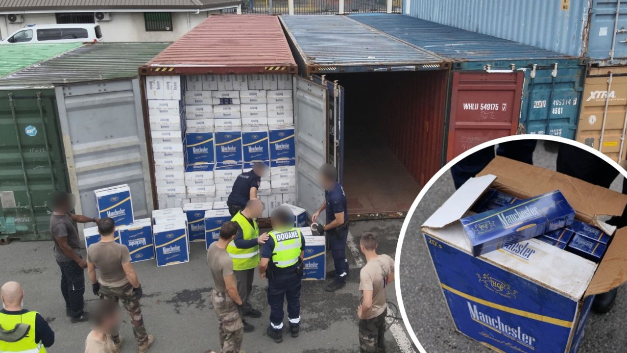 Australian Border Force’s staggering illegal cigarette haul