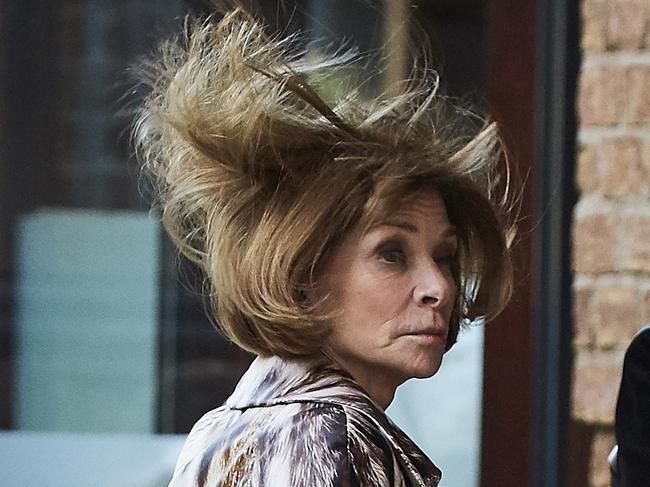 Anna Wintour experiences extreme wind hair while visiting an office building in NYC <P> Pictured: Anna Wintour <B>Ref: SPL1299169 090616 </B><BR/> Picture by: J. Webber / Splash News<BR/> </P><P> <B>Splash News and Pictures</B><BR/> Los Angeles: 310-821-2666<BR/> New York: 212-619-2666<BR/> London: 870-934-2666<BR/> photodesk@splashnews.com<BR/> </P>