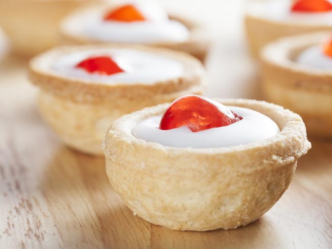 Sweet bakewell pastry treats close up  Picture: istock