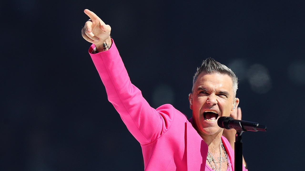 MELBOURNE, SEPTEMBER 24, 2022: 2022 AFL Grand Final between the Geelong Cats and Sydney Swans at the MCG. Robbie Williams. Picture: Mark Stewart