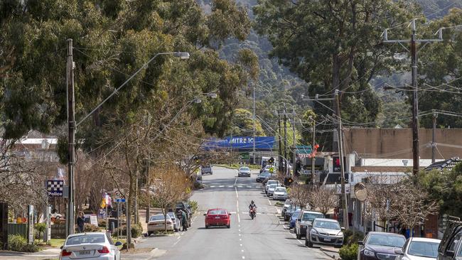 Monbulk is one of the townships exempt from subdivision. Photo: Daniel Pockett