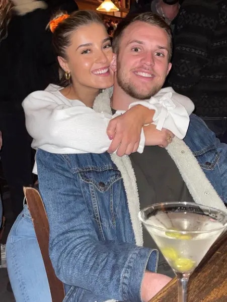 Stephanie Niles and Jake Browning have been dating for more than five years. Picture: Stephanie Niles