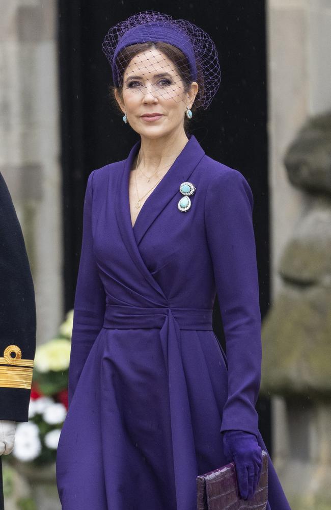 Crown Princess Mary of Denmark was a lesson in elegance. Picture: Getty Images