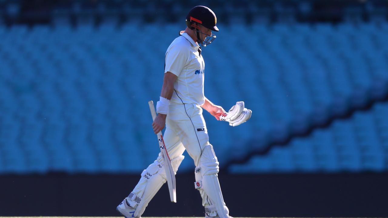 Shaun Marsh was brought undone on Wednesday.