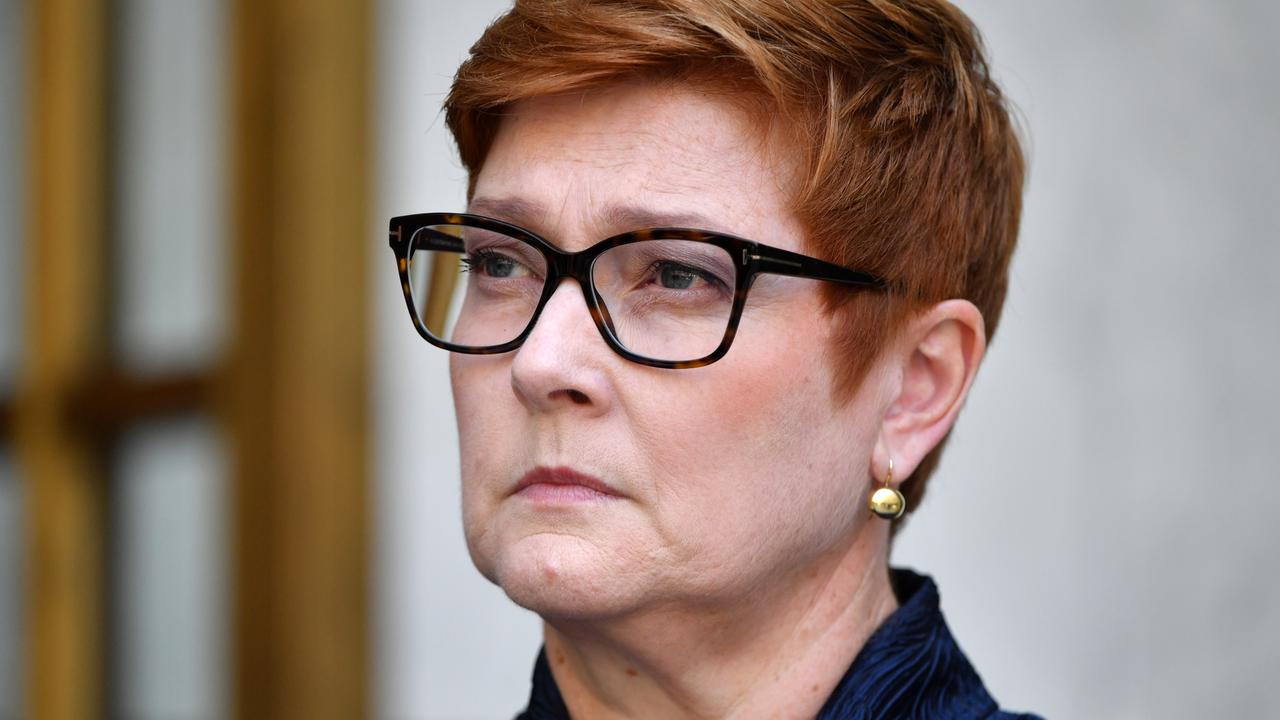 Minister for Foreign Affairs Marise Payne has resisted calls to ban China flights. Picture: AAP Image/Mick Tsikas.