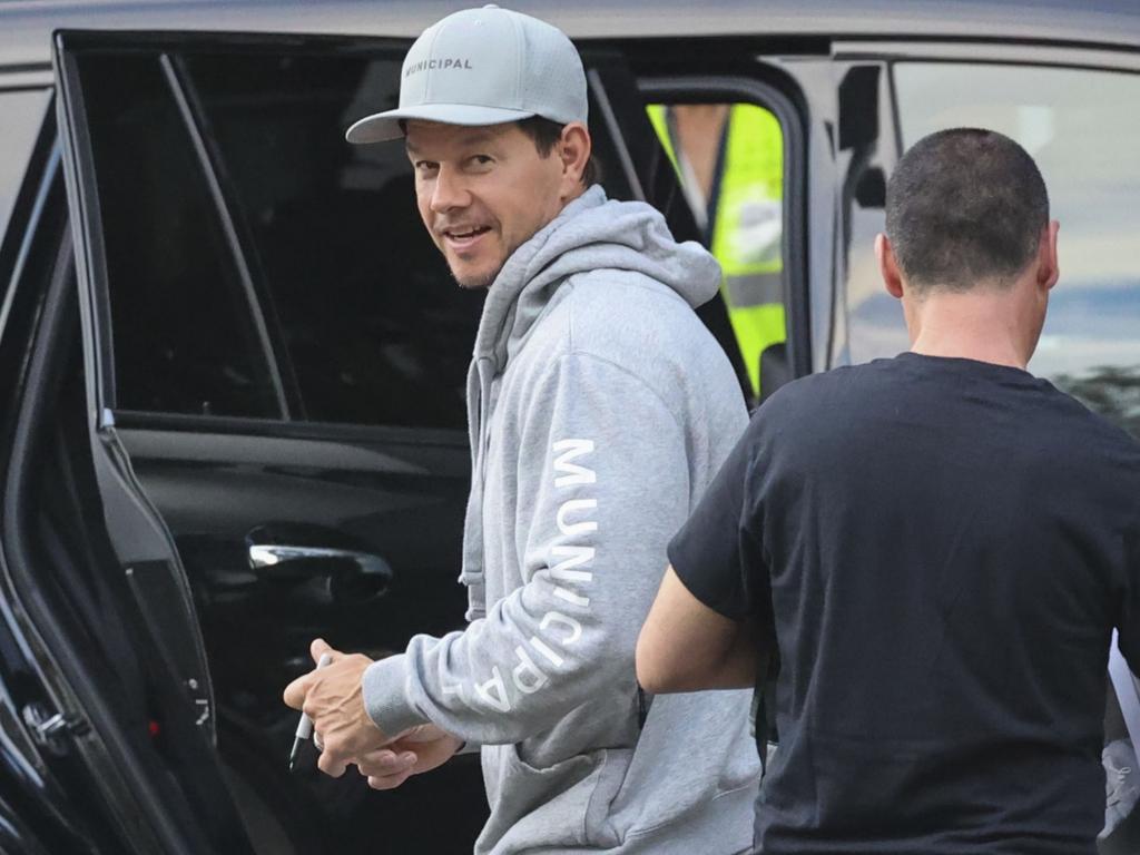 Wahlberg is reported to be staying in a waterfront mansion in Point Piper. Picture: MEDIA-MODE.COM