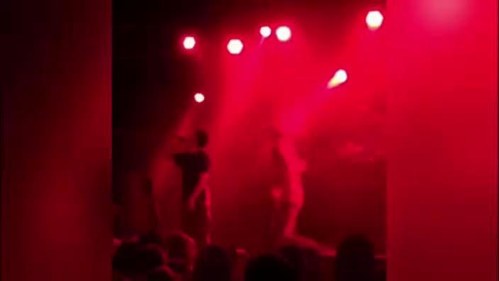 Earl Sweatshirt punches stage-crashing fan