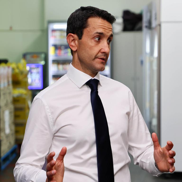 Queensland opposition leader David Crisafulli. Picture: Tertius Pickard