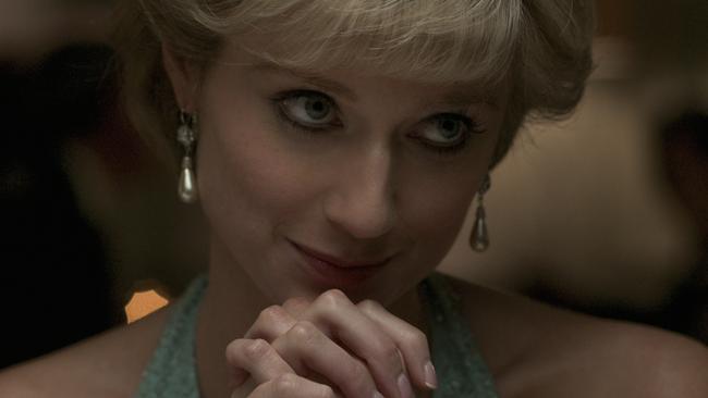 Elizabeth Debicki as Princess Diana in The Crown season 5.