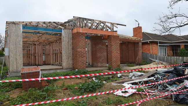 Homeowners have been left hanging. Picture: Josie Hayden