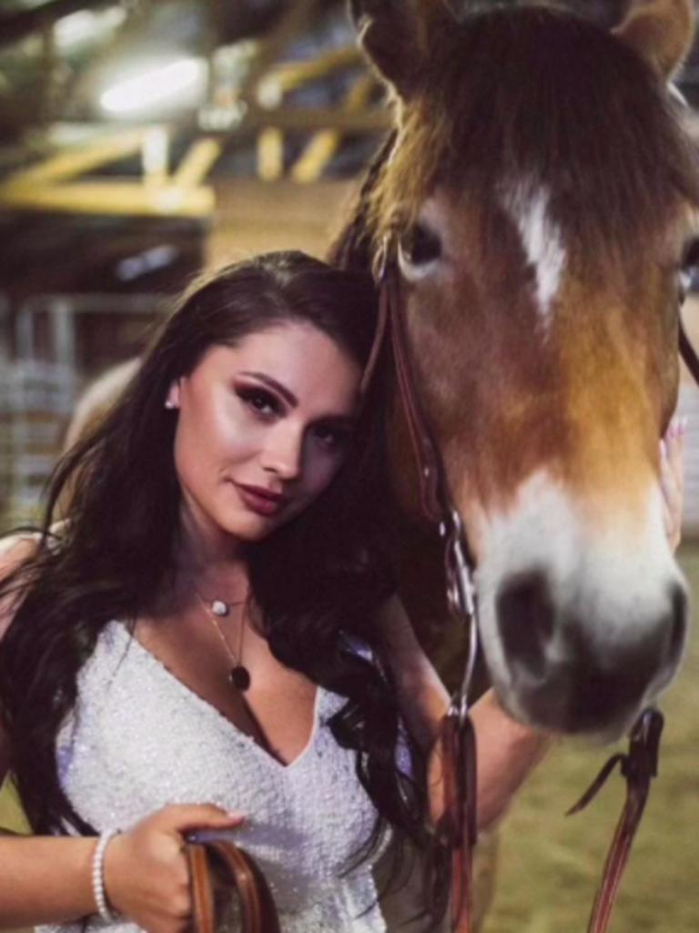 She allegedly rented a venue with stables too. Picture: TikTok