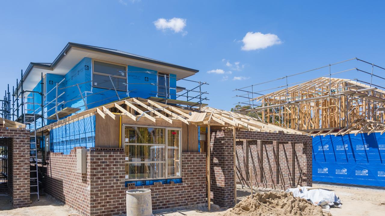 Generic home construction photo. Builder, home, bricks
