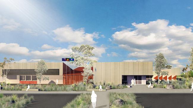 Wonthaggi Secondary College will merge with San Remo Junior Secondary Collgee next year. Picture: Artist impression